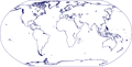 world outline map