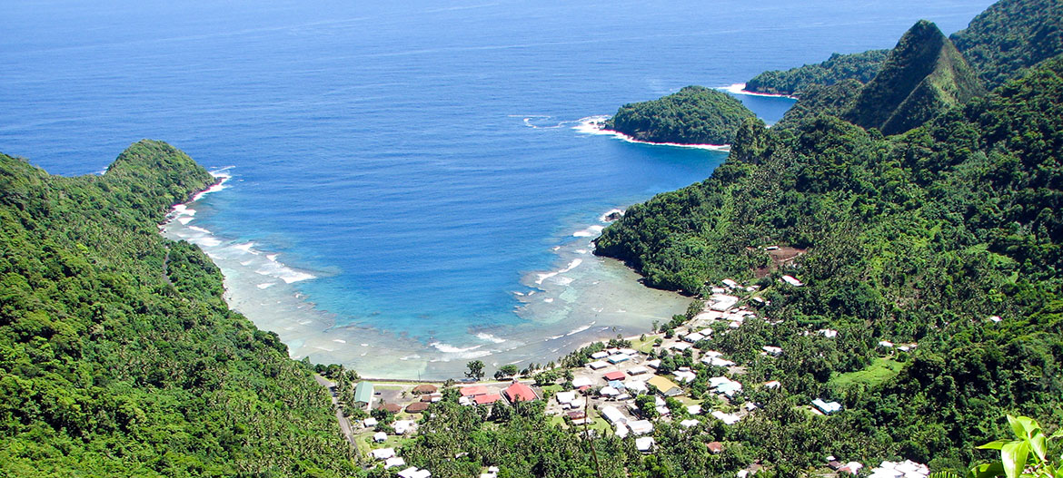 Afono Bay, Tutuila island