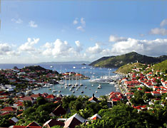 Port of Gustavia on St. Barth&eacute;lemy