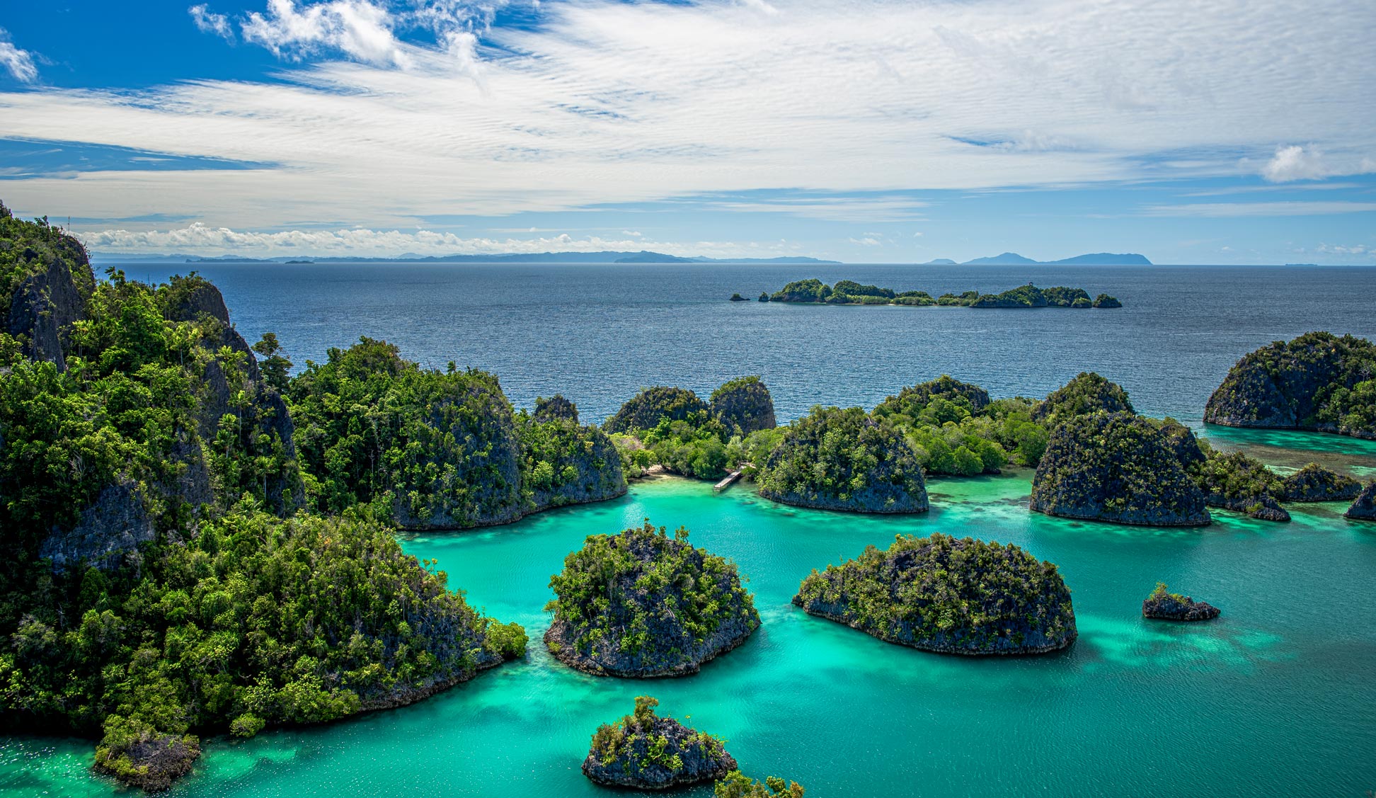 Piaynemo or Raja Ampat islands, West Papua province