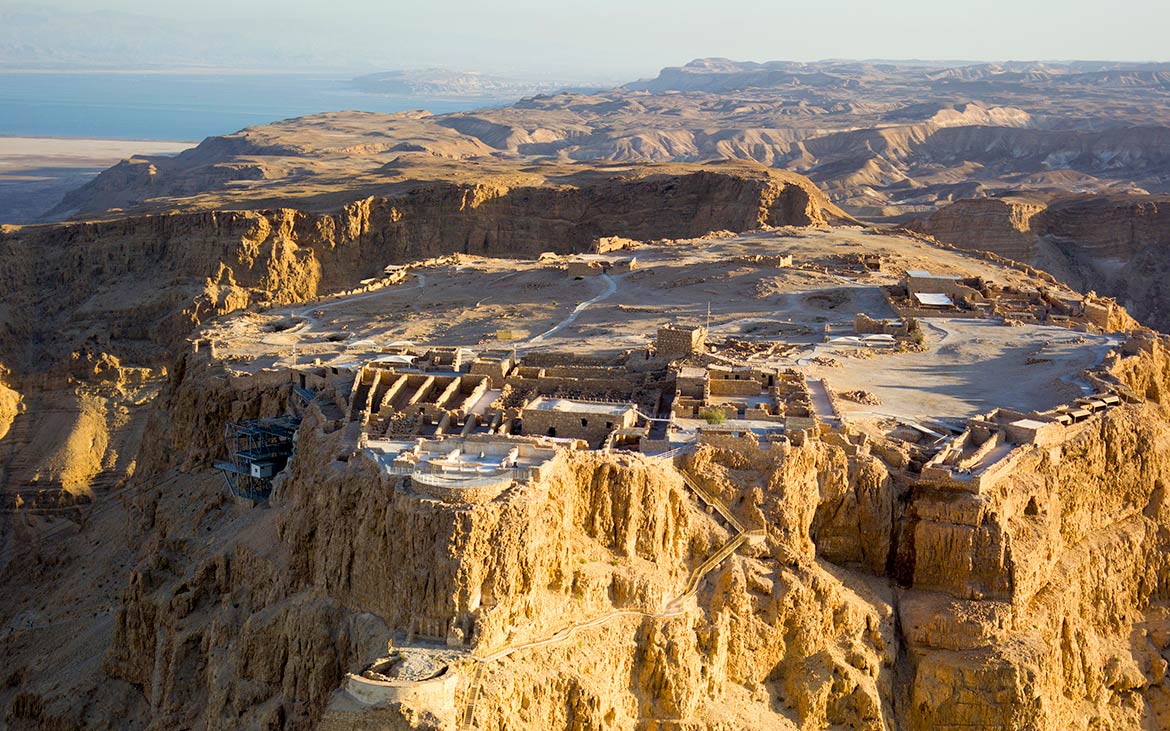 Masada in the Judaean Desert