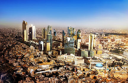 Amman, the future Central Business District, Abdali, Jordan