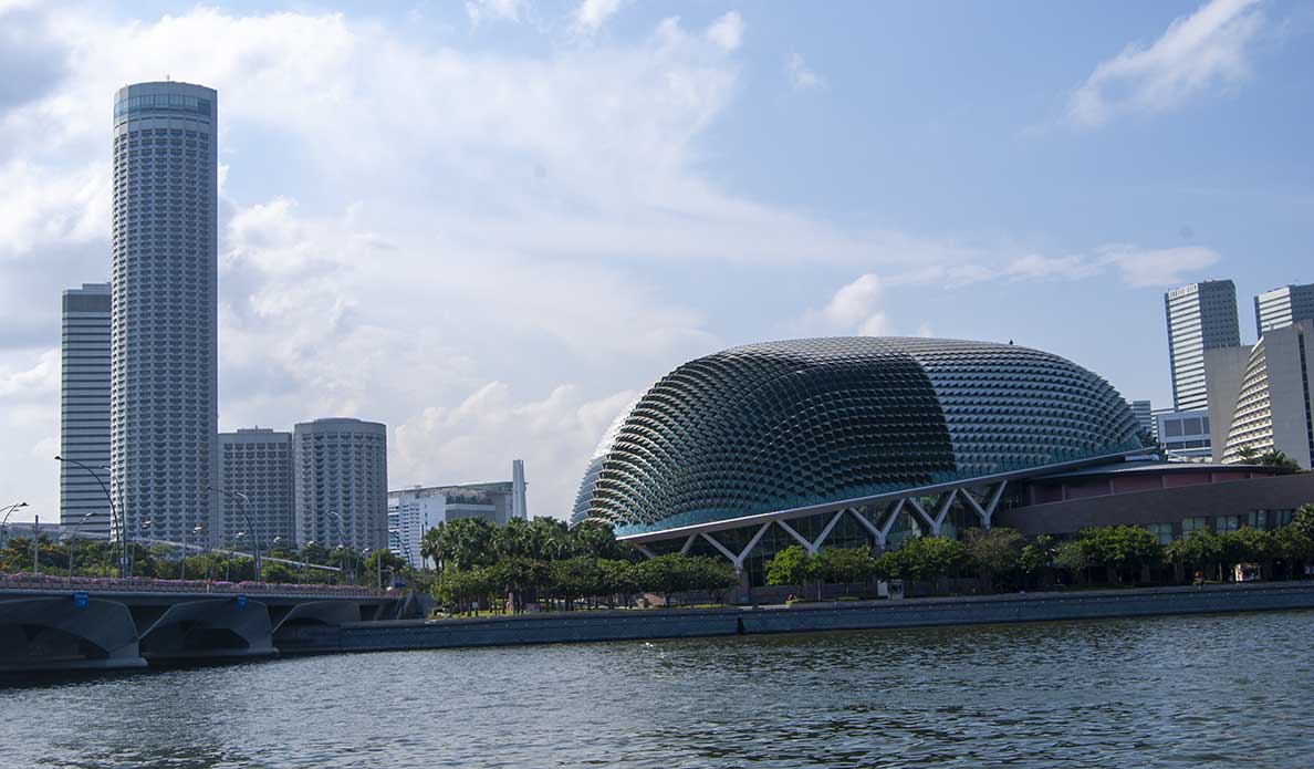 Esplanade Theaters on the Bay in Singapore