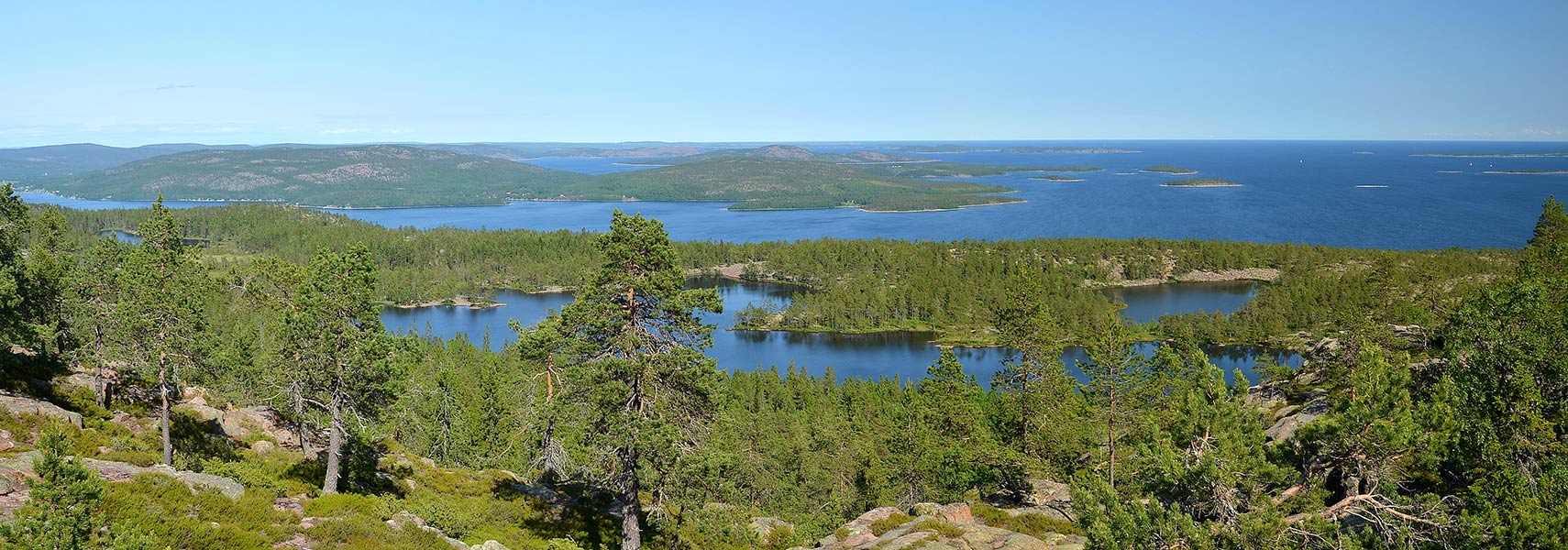View of Sweden's High Coast