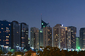 Skyline of Abu Dhabi