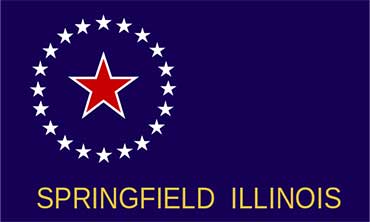 Flag of Springfield, Illinois