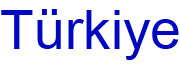 Türkiye means Turkish in Turkish