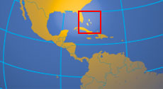 Location map of the Bahamas. Where in the world are the Bahamas?