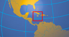 Location map of Jamaica. Where in the Caribbean is Jamaica?
