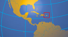 Location map of Puerto Rico. Where in the world is Puerto Rico?