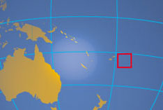Location map of Tonga. Where in the Oceania is the Kingdom of Tonga
