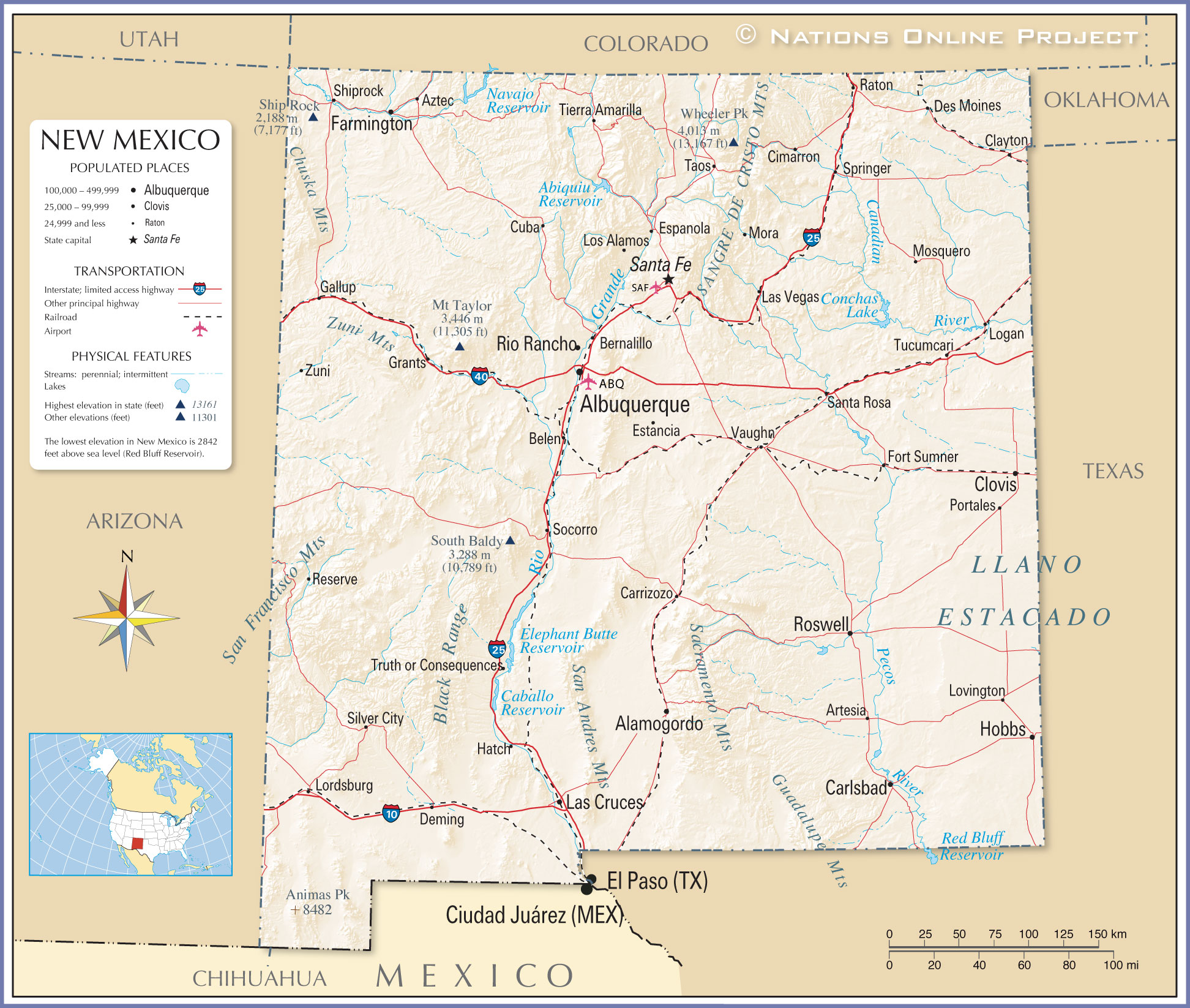 Picture Foto Car Templates Fotos Map Of New Mexico