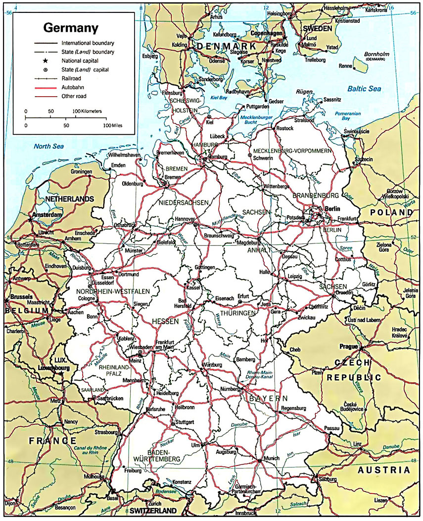 Kiel Germany Map