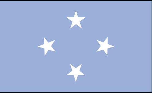 blue white blue flag with 5 stars