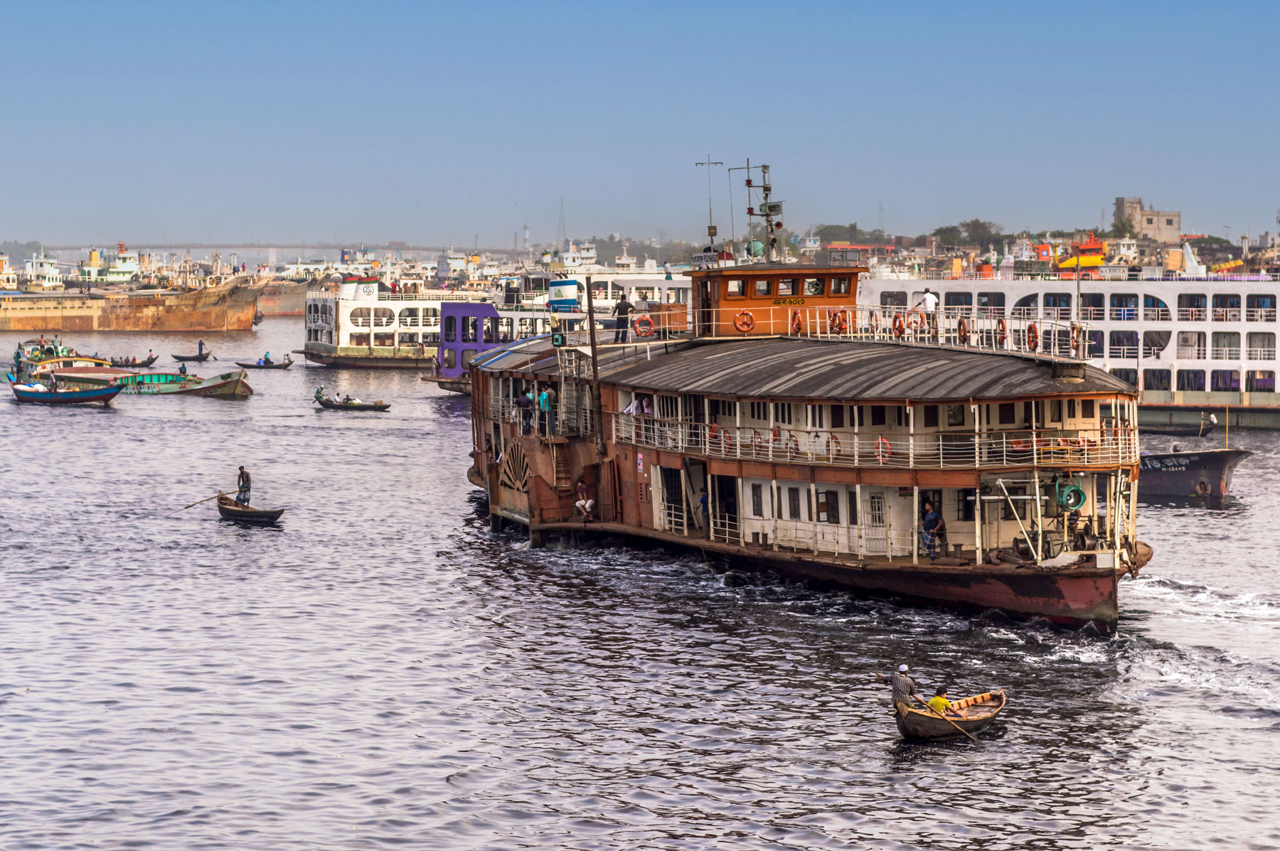 PS Mahsud (built in 1928) on the Buriganga River