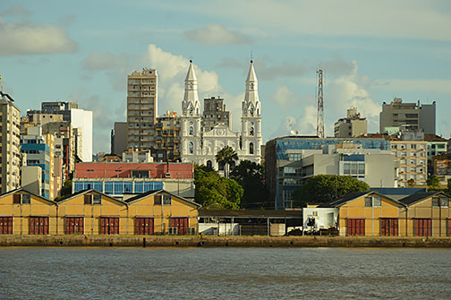 Google Map of Porto Alegre, Brazil - Nations Online Project
