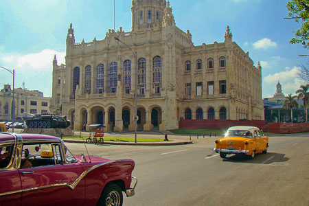 Museum of the Revolution in Old Havana, Cuba.