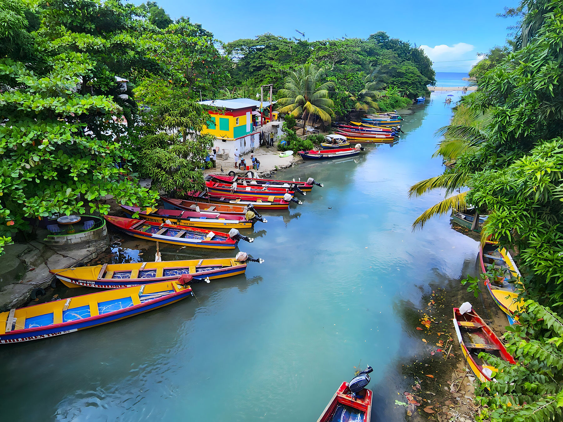 The White River Fishing Village is in Ocho Rios.