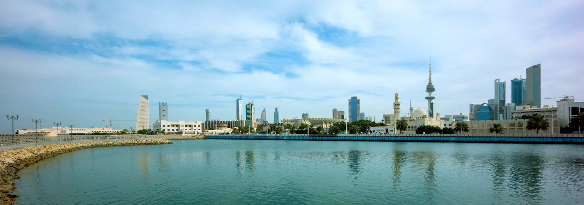 kuwait city in global trading hub