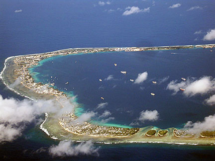Majuro Marshall Islands Map Google Map of Majuro, Marshall Islands   Nations Online Project