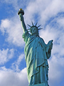 Nevada - Las Vegas: Lady Liberty, the best-known landmark …