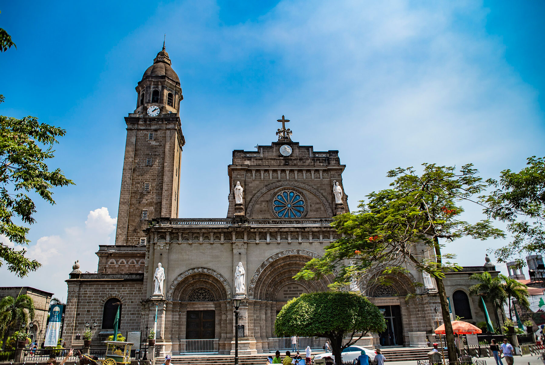 Manila Cathedral, seat of the Archdiocese of Manila.