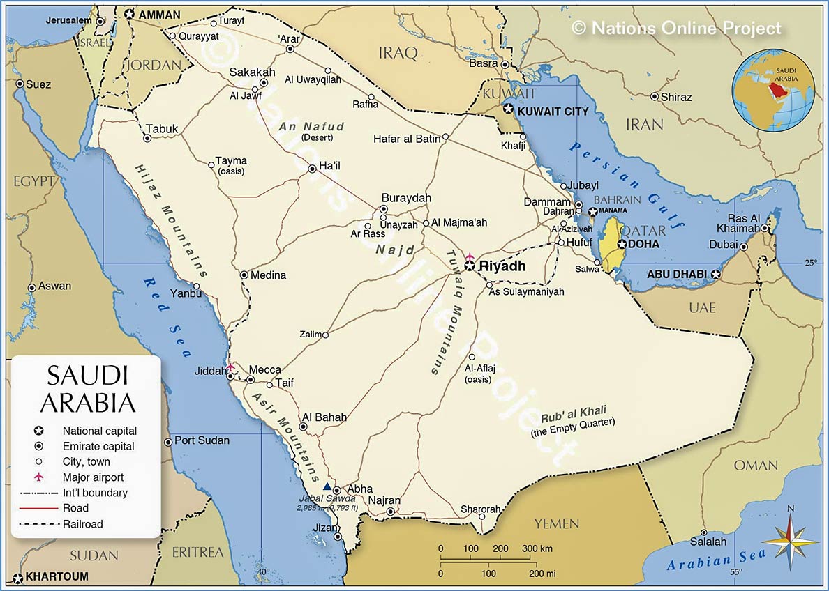 Saudi Arabia - A Country Profile - Destination Saudi Arabia - Nations ...