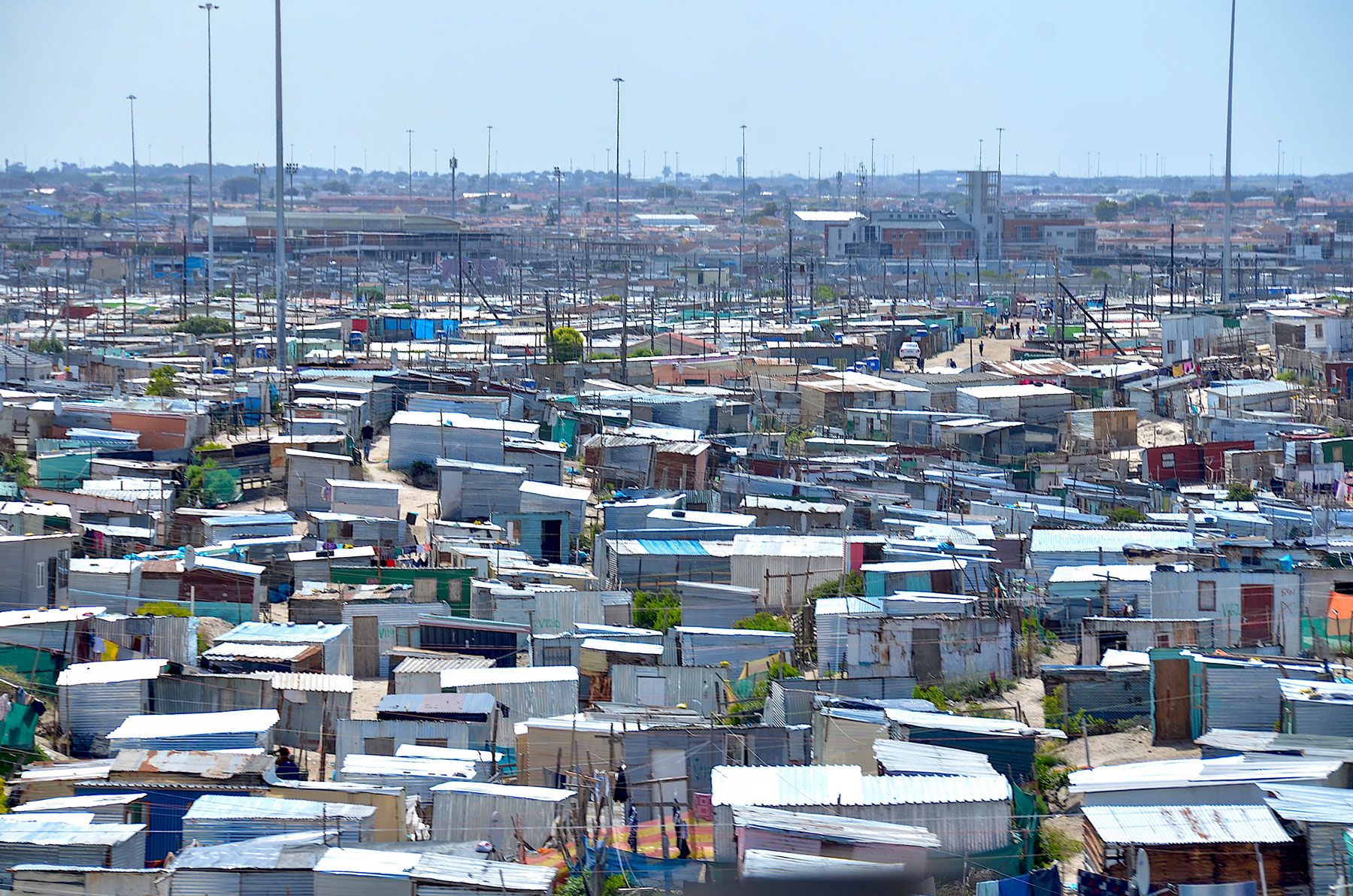 Khayelitsha township, Cape Town, Baden Powell Drive