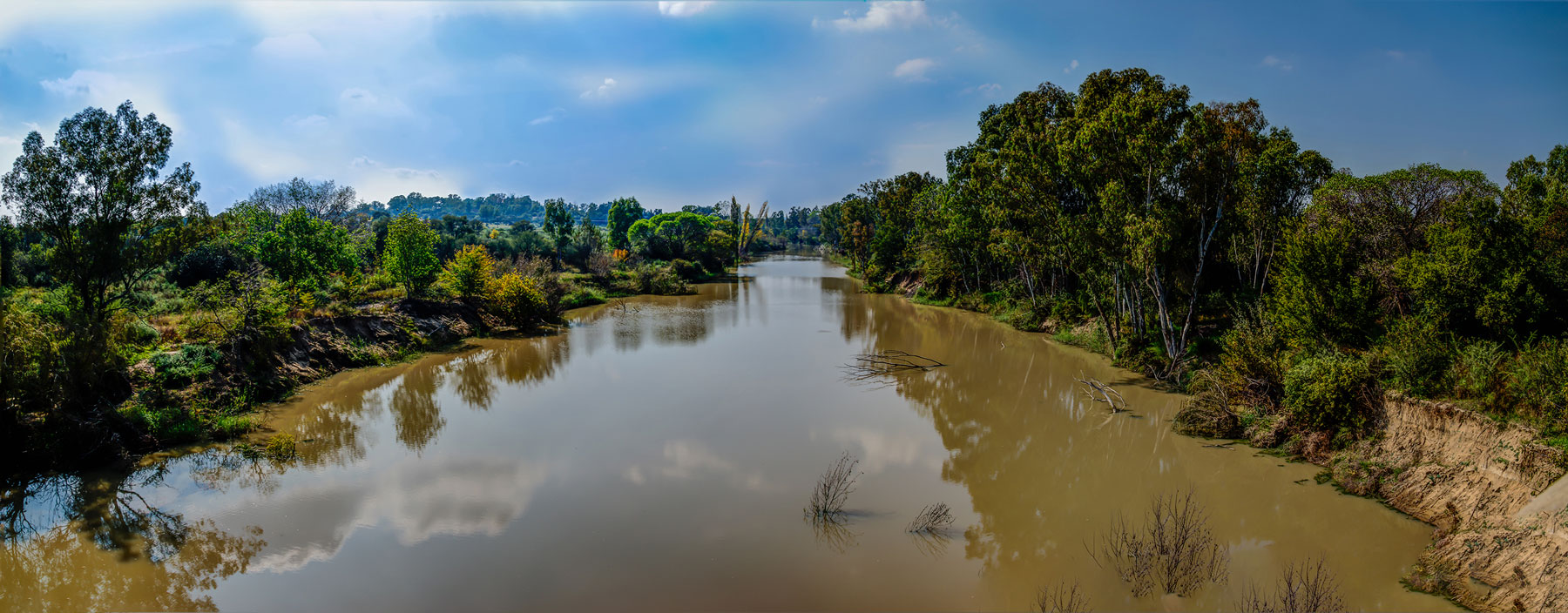The Vaal River in the Vanderbijlpark in South Africa's Gauteng province.