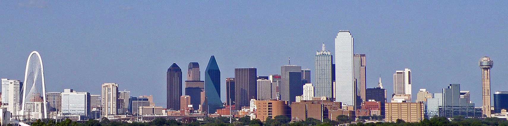 Google Map of the City of Dallas, Texas, USA - Nations Online Project