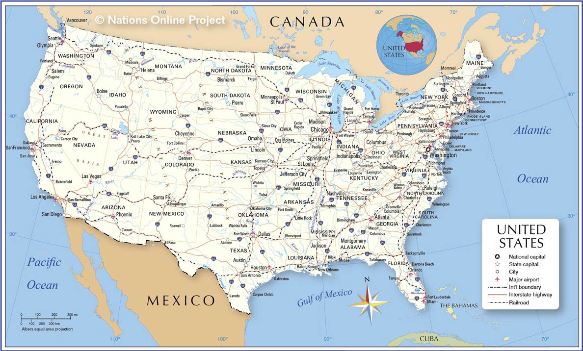 USA - A Country Profile - Destination USA - Nations Online Project