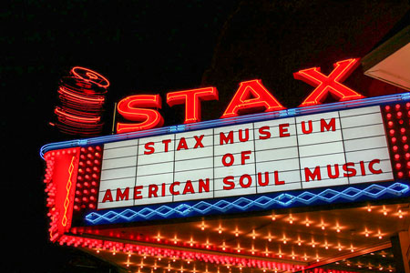 Entrance of the Stax Museum of American Soul Music
