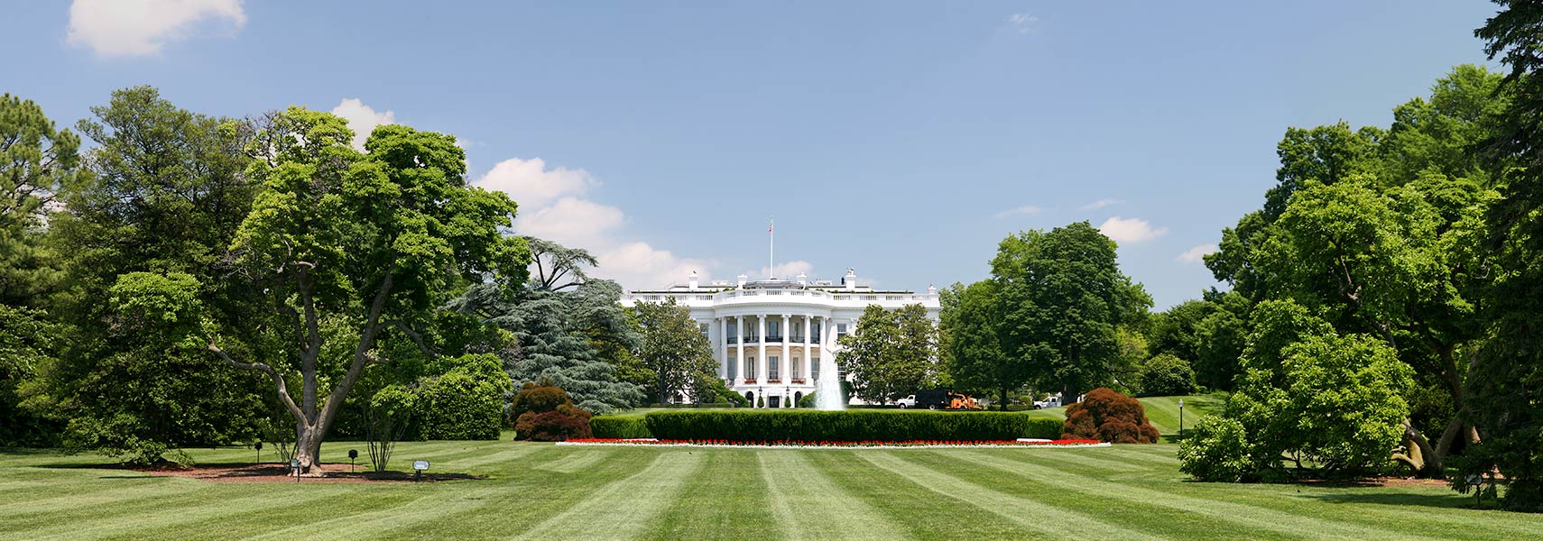 white house front and back view