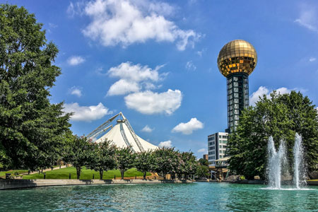 World's Fair Park in Knoxville