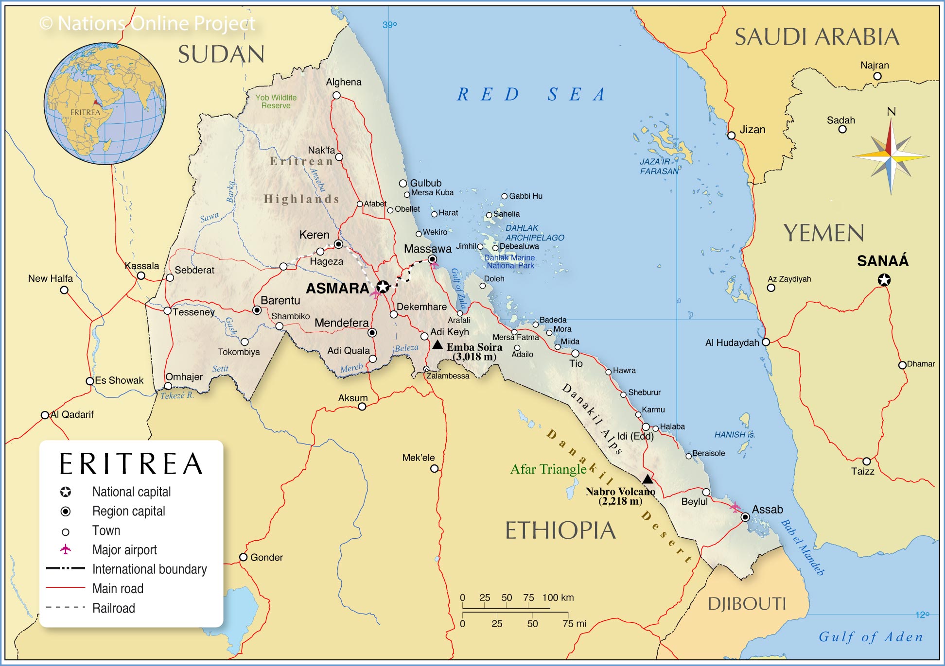 красное море эритрея