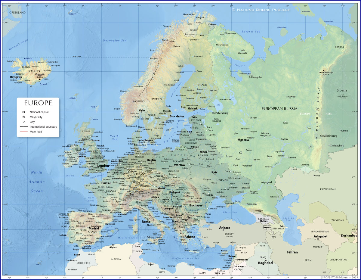 Political Map of the Black Sea