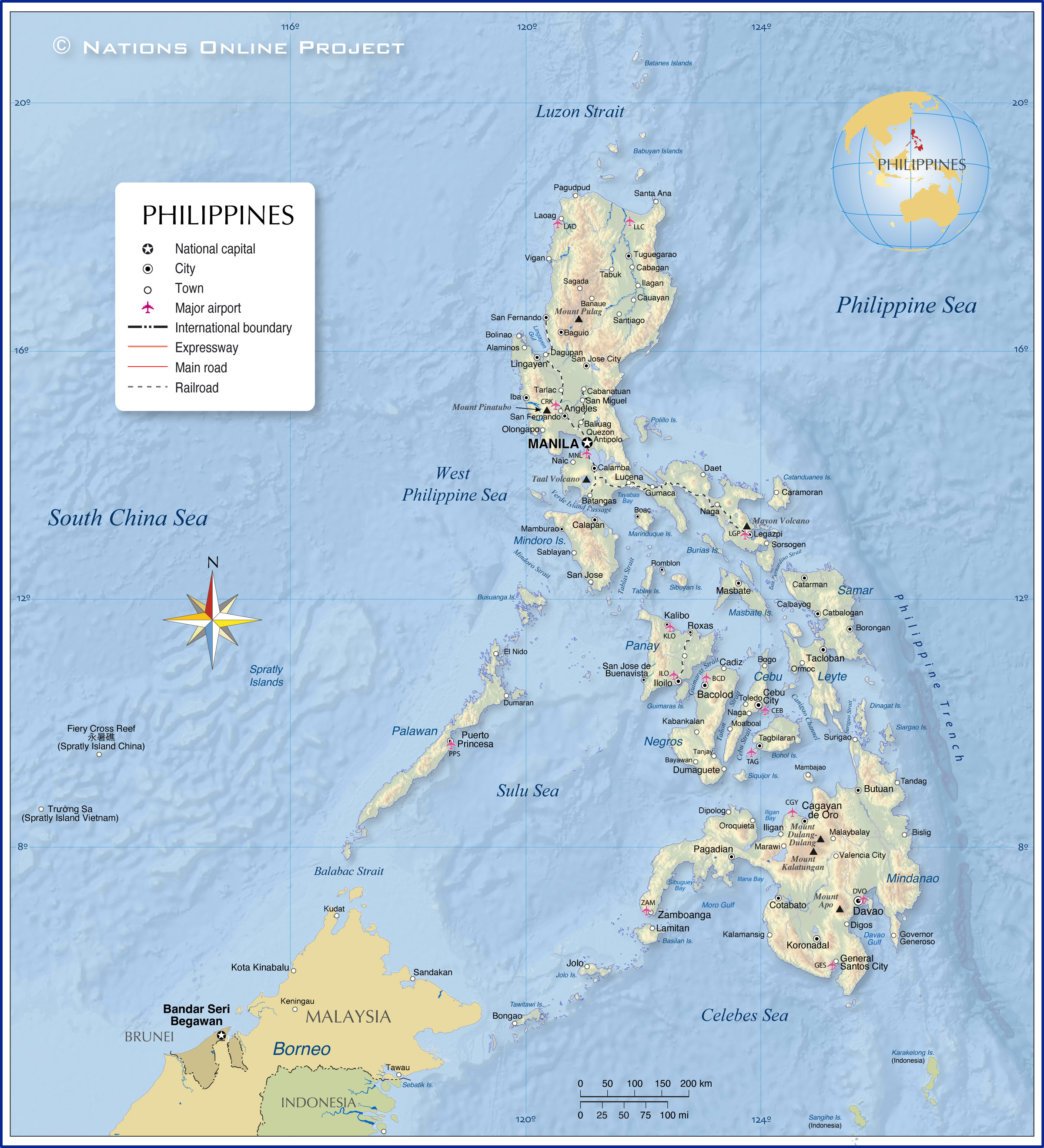 Philippines Map