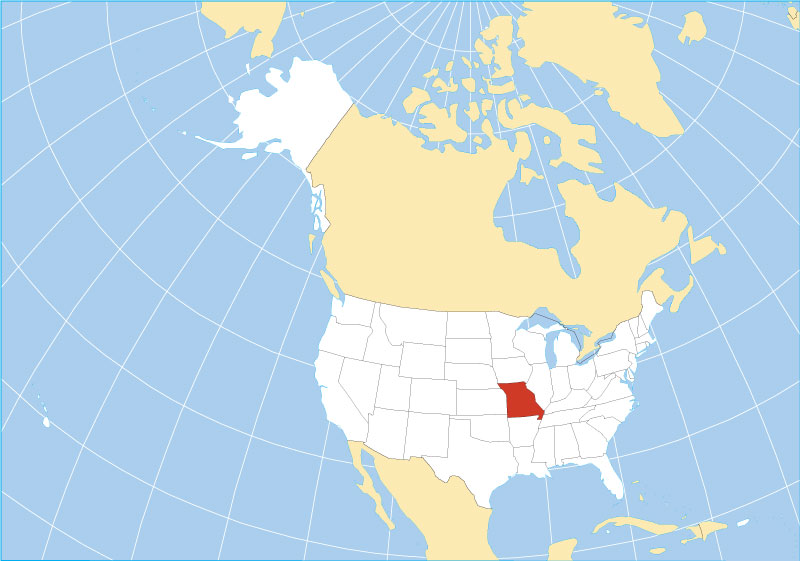 Google Map of the City of Saint Louis, Missouri, USA - Nations Online  Project