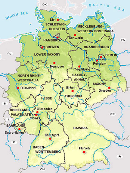 States of the Federal Republic of Germany