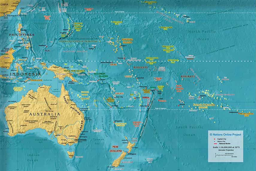 Google Map of Sydney, Australia - Nations Online Project