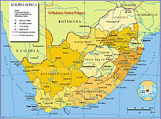 Provinces of South Africa - Nations Online Project