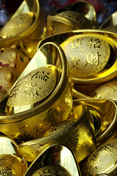 Yuanbao, Ingot, Good Luck Coins - Chinese Customs